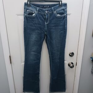 Apt. 9 Women's Dark Blue Boot Cut Jeans